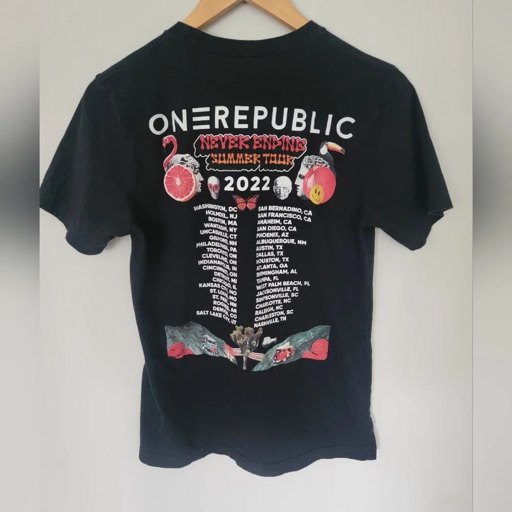 ONE REPUBLIC Never Ending Summer Tour 2022 T-Shirt